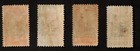 Republic Of Argentina 1899-1903 Sc  139-142   muestra  Ovpt  Stamps 