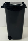 Miniature Garbage Can 6    Recycle Trash Bin Mini Desktop Pen Pencil Holder Black