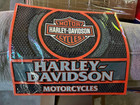 Harley-davidson Bar Mat     12 x14  Rubber Drink Mat  Motorcycle Bar Accessory 