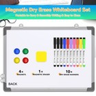 Small Weekly Calendar Dry Erase Whiteboard For Wall  16  X 12  Magneti