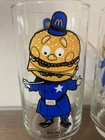 Vintage 1977 Mcdonald s Collector Series Glass Lot Of 2 Big Mac Glasses