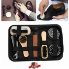 Shoe Shine Care Kit Shoe Boot Cleaning Polish Brush Set Shoe Care Usa Stock