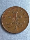 United Kingdom 2 New Pence  1980   Original Elizabeth Ii D G Reg F D 1980 Rare