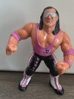 Wwf Hasbro Bret The Hitman Hart Series 8 Red Card Figure Titan Sports   Works