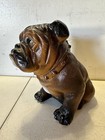 Rare Vintage Mack Trucks Bulldog Dog Plastic Piggy Bank Original
