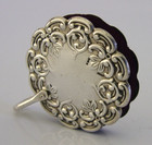 Mint English Sterling Silver Pin Cushion Sewing Needlework 1992 Pincushion