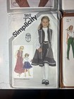 Women   s Vintage Simplicity Sewing Patterns  4  New  9978 9736 5162 And 9552