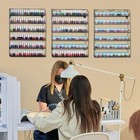 6-tier Metal Nail Polish Rack Wall Display - Holds 192 Bottles  Essential Oils O