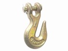 6 Pack 3 8  Grade 70 Clevis Grab Hooks Yellow Zinc Trailer Chain Hook