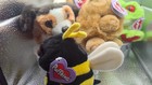 Puffkins Vintage Lot Of 9 W tags Buzz swoop sherlock cinnamon     