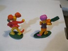 Lot Of 2 Mcdonalds 1988 Fraggle Rock  - Gobo   Red  Pvc Figures -  Jim Henson