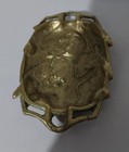 Antique Brass - Bronze Trinket Dish 4 5   3 