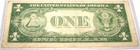 1935e Series One Dollar Silver Certificate Blue Seal B51794607h