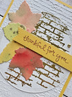 Stampin  Up  Card Kit - Autumn Card - All Inclusive Set Of 4 Cards