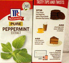 2 Pack- Mccormick Pure Peppermint Extract -1 Oz  X2  Expiration 10 28  Free Ship