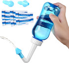 Carllg Neti Pot - Nasal Irrigation Wash Bottle  Sinus Rinse Salt Packets  Nettie