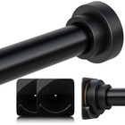 Adjustable Long Tension Shower Curtain Rod 31-120 Inch  Rustproof Stainless Stee
