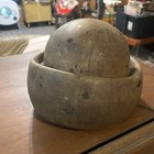Vintage Wooden Millinery Hat Mold Block Form