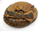 Antique 1930s-40s Leather Baseball Catcher s Mitt Buckle Back Glove  macgregor  