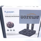 Wireless Microphone Karaoke Mixer System  Dual Handheld Wireless Microphone For