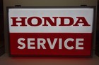 Honda Service Pan Formed  Embossed   Extrusion Dealer Counter Sign 20  By 40   