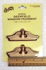 Dollhouse Miniature Window Pediment Ram s Head Wood 1 12 Scale Houseworks  7072