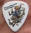 Jerry Reed Collectors Guitar Pick - Texas Bound And Flyin  - Caricature