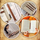 Bible Leather Bookmark  6 Pieces Inspirational Christian Bookmark Gift For Book