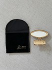 1970s Vintage Stratton London Lipstick Holder Mini Mirror With Original Pouch