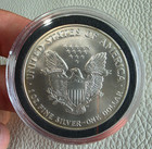U s  Mint 1999 American Silver Eagle  1 1 Oz  999 Silver Bullion W  Holder
