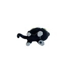 Lps Littlest Pet Shop Toys Bobble Head Short Hair Cat  2249 Black Cat Green Eyes