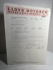 1959 Lloyd Motoren Werke Gmbh Brochure Catalog Signed Letter Hanisch   Heusmann