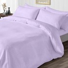 Bedding Collection 1000tc 100  Cotton Select Item   Us Size Lavender Stripes