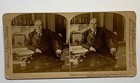 Antique William Mckinley Stereoview Rare Old Photo President Photograph