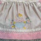 Vintage Baby Girl Dress Newborn Pink Puff Sleeve Embroidered Lace 80s - Plz Read