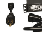 New Tripp-lite 14 Outlet Rack-mount Pdu  1u  12 Ft Cord  C20 W  L6-20p Adapter