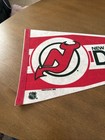 Vintage New Jersey Devils Full Size Felt Pennant Nhl Hockey 1988 80s