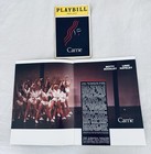 Carrie - Rare 1988 Broadway Musical Souvenir Program   Opening Night Playbill