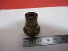 Antique Brass Beck London 2in Objective Microscope As Pictured  f8-a-72
