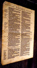 1585-folio Bishops Bible Leaf- Galatians 3-5- the Fruit Of The Spirit Is Love   