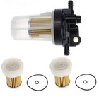 Fuel Filter Assembly 6a320-58862 W  2pc 58830 Filter Element For Kubota B Series