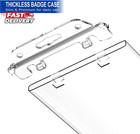 2 Pack Clear Id Badge Holder For Lanyard Hard Plastic Id Card Holder By Fallen O