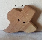 Bb Texas Pyroart Wood Map Button Large