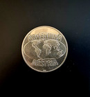1978 World Cup Men s Soccer Argentina - Austria 28g Silver Medal   Token 40mm