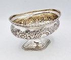 George Iii Sterling Silver Large Sugar Bowl London 1767 - 12 Ozt