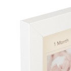 First Year Newborn Baby Collage Keepsake Picture Frame With Twelve 2x2  Slots