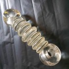 1pcs Big Glass Coil Radio Wire Strain Shortwave High Frequency Antenna Insulator