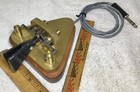 Vintage  vibroplex Brass Racer Triangle Lambic Paddles Telegraph Key  Morse Code