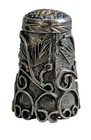 Vtg Sterling Silver Mexican Filigree Sewing Thimble Collectible