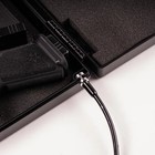 Security Cable 4ft - Steel Cable Lock For Gun Safes   1500 Lbs Rated